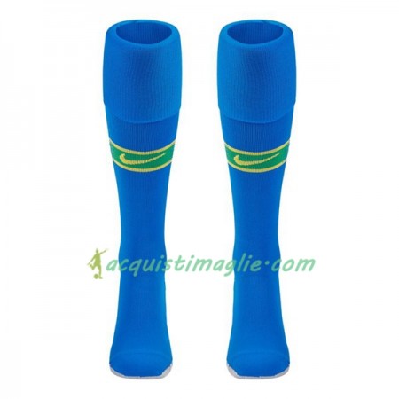 Brasile Mondiali 2018 Calzettoni Trasferta Blu